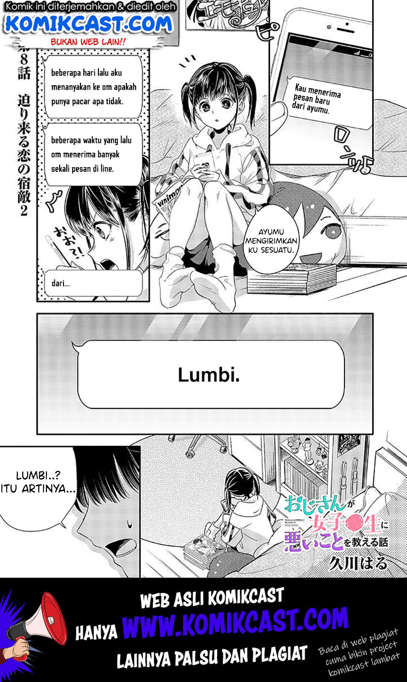 Oji-san ga Joshi●sei ni Warui Koto wo Oshieru hanashi Chapter 08 Bahasa Indonesia